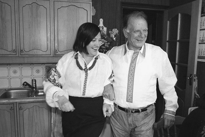 Жорес Алфёров и его жена Тамара
